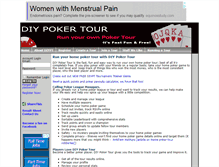 Tablet Screenshot of diypokertour.com